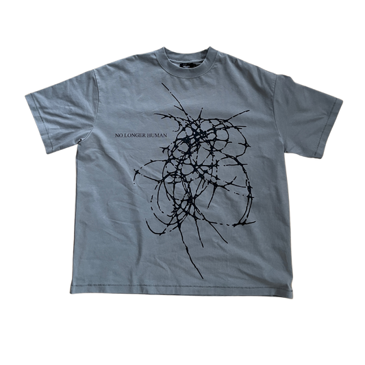 GRAY NO LONGER HUMAN TEE