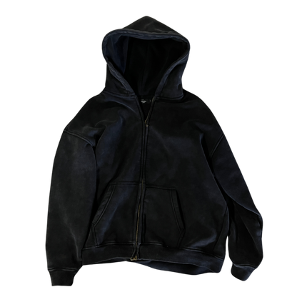 CLEAN ZIPPER HOODIE