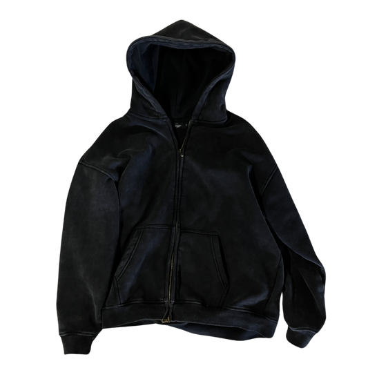 CLEAN ZIPPER HOODIE