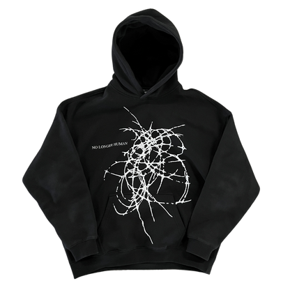 BLACK NO LONGER HUMAN HOODIE